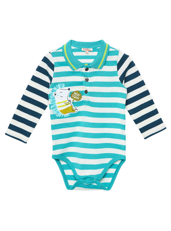 Body às riscas bebé menino JUCLOBOD / 20SG1011BOD001