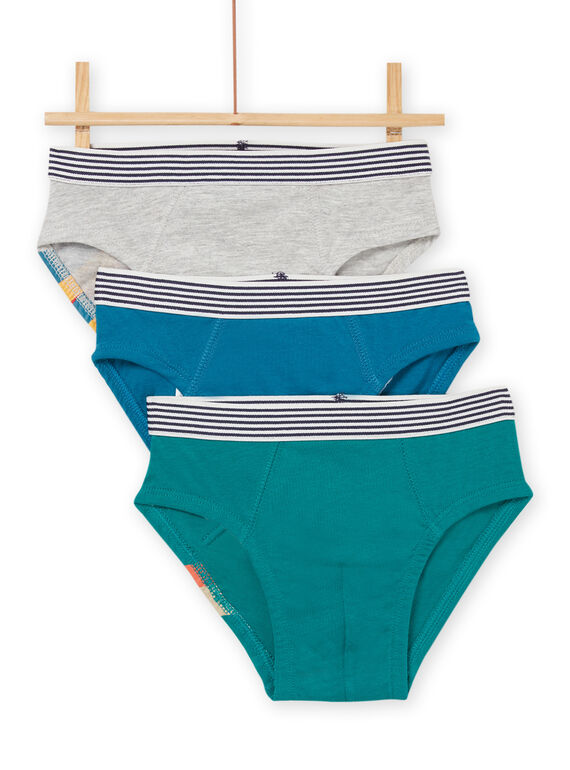 Conjunto de 3 cuecas com animação PEGOSLIDINO / 22WH1241D5L608