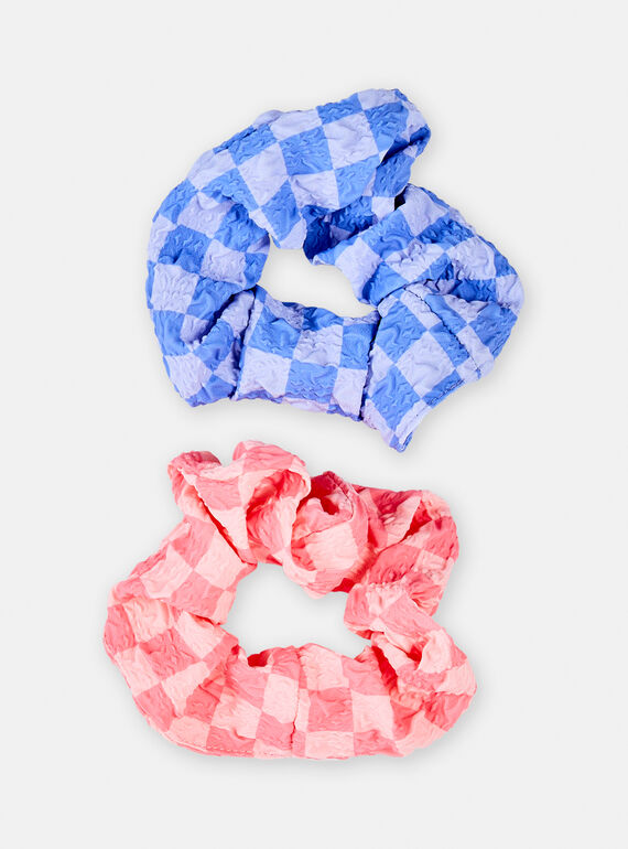 2 elásticos rosa e azul menina TYAJOELA4 / 24SI01E2ELAD313