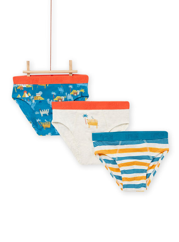 Pack de 3 cuecas a condizer menino NEGOSLICHA / 22SH12J1D5LA010