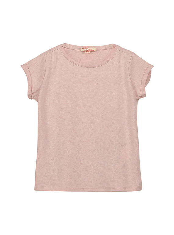 T-shirt mangas curtas menina FAJOUTI5 / 19S901Y5D31D314