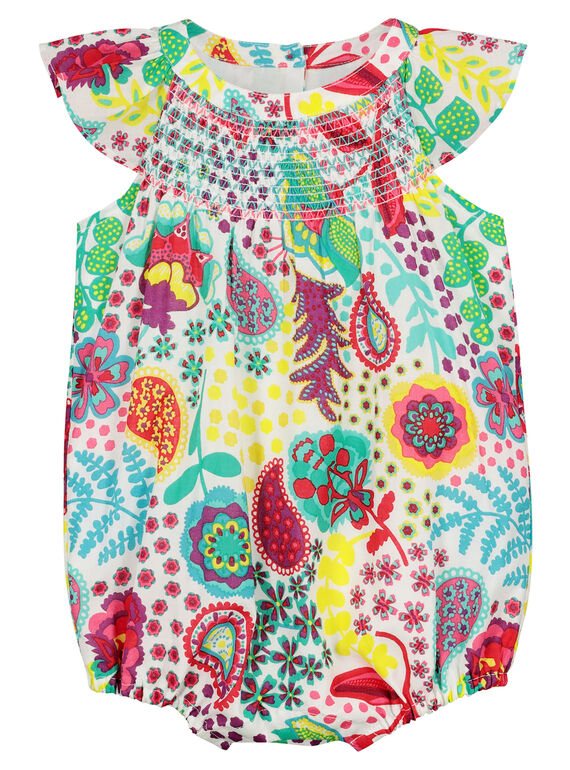 Babygro estampado bebé menina FICABAR / 19SG09D1BAR000