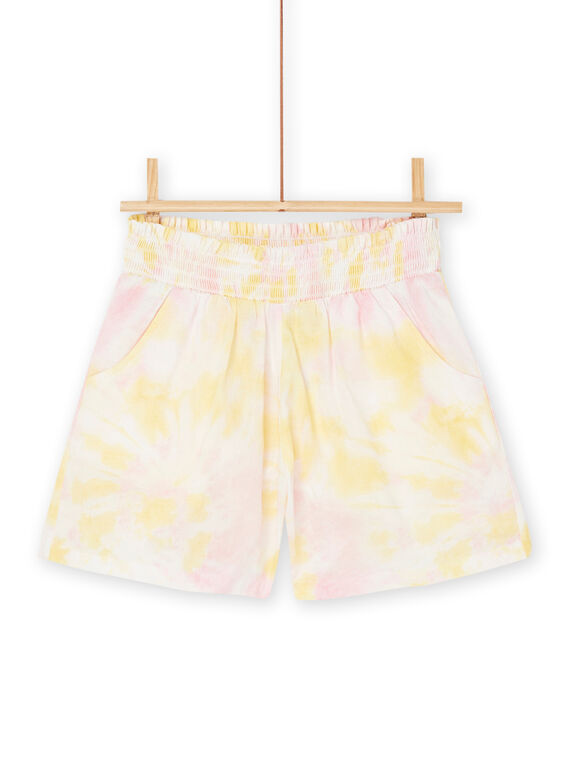 Calções tye and dye rosa-maquilhagem RAPOPSHORT1 / 23S901X1SHOD327