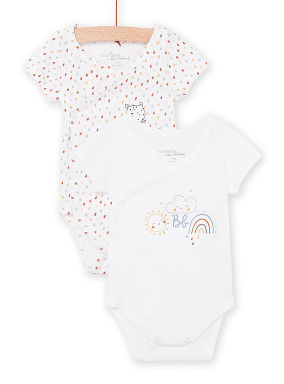 2 bodies com estampado e padrão fantasia ROU1BOD3 / 23SF0562BDN000
