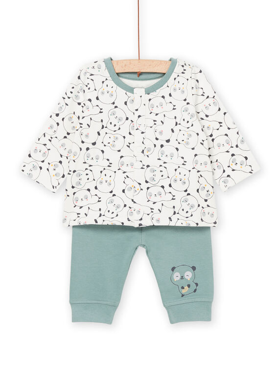 Sweat com estampado de panda e calças POU1ENS4 / 22WF0482ENS001