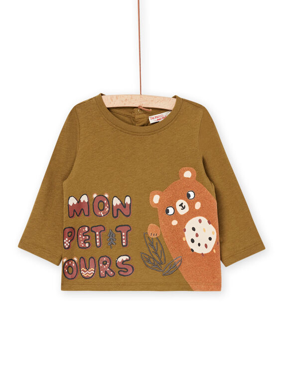 T-shirt com estampado de urso PUPRATEE3 / 22WG10S1SPLG608