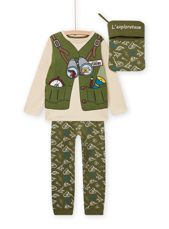 Conjunto pijama explorador menino NEGOPYJMAN3 / 22SH12F2PYG808