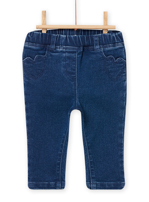 Calças de ganga azul bebé menina NIJOJEAN / 22SG0964PANP270