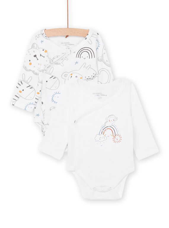 2 bodies com estampado e padrão fantasia ROU1BOD4 / 23SF0461BDN000