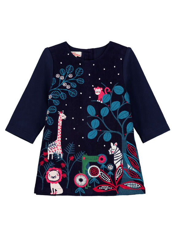 Vestido Azul-marinho GITRIROB2 / 19WG09J2ROB070