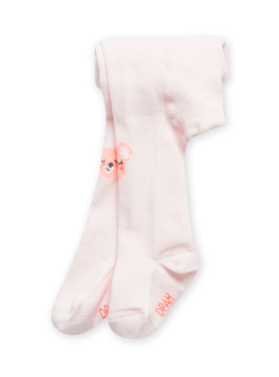 Collants rosa-maquilhagem bebé menina NYIMOCOL / 22SI09N1COLD327