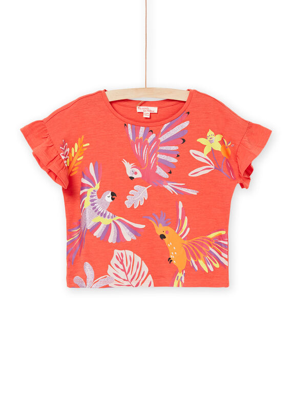 T-shirt com padrão de papagaios RANEOTI4 / 23S901O1TMC404