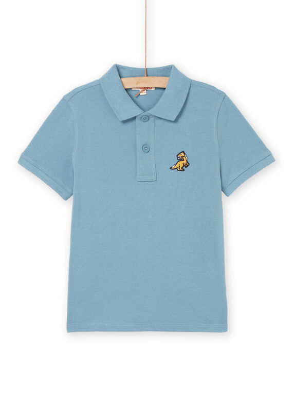Polo em piqué com emblema dinossauro ROJOPOL5 / 23S90274POLC219