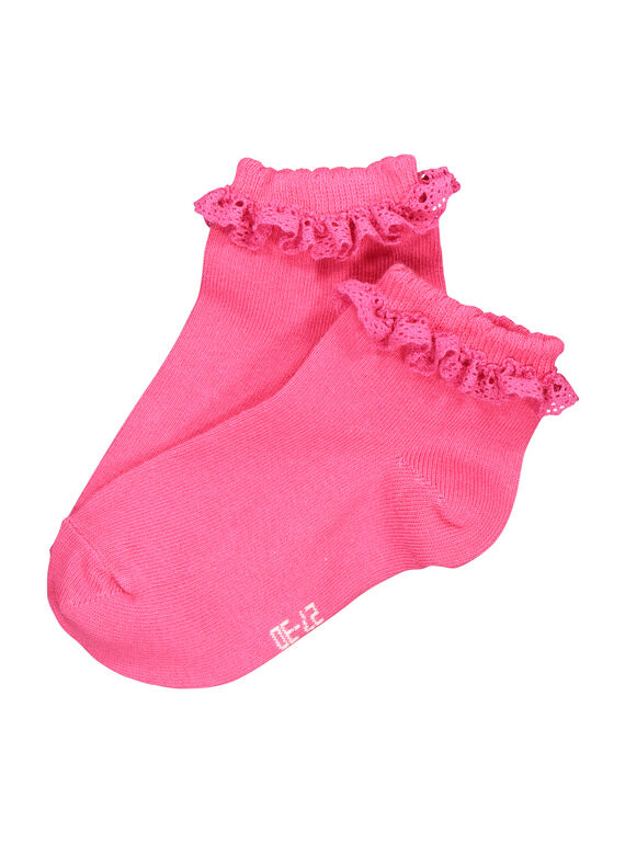 Meias rosas curtas menina FYACACHO / 19SI01Y2SOQ302