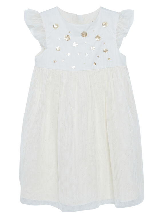 Vestido com aplicação bordada JAWEROB2 / 20S90192ROB001