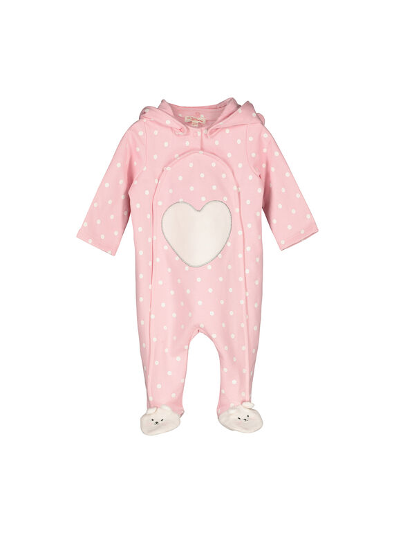 Sobrepijama em moletão bebé menina FEFISURPYJ / 19SH1341SPY099