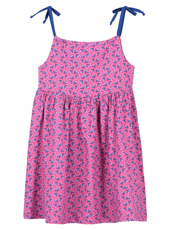 Vestido de alças menina FAPLAROB1 / 19S901P1ROB712