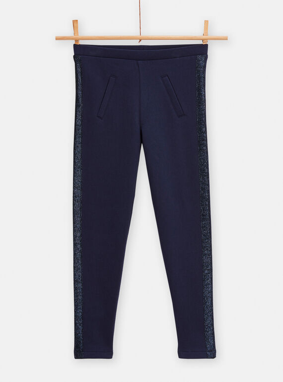 Treggings azul-marinho menina TAJOMOL1 / 24S901B1PANC205