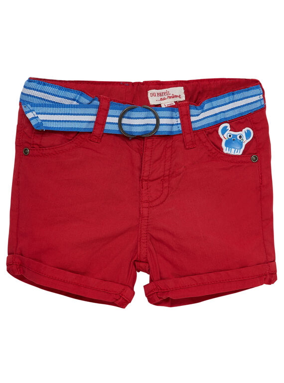 Bermudas Vermelho JUCEABER2 / 20SG10N2BERF524