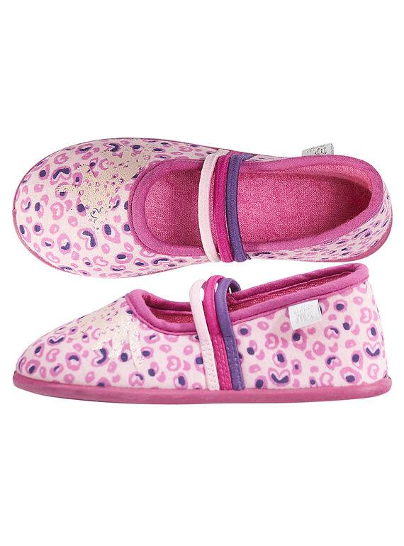 Chinelos rosa leopardo criança menina GFBALPAN / 19WK35Z4D07030