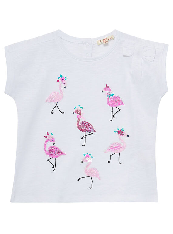 T-shirt Mangas Curtas Branco JAPOETI1 / 20S901G2TMC000