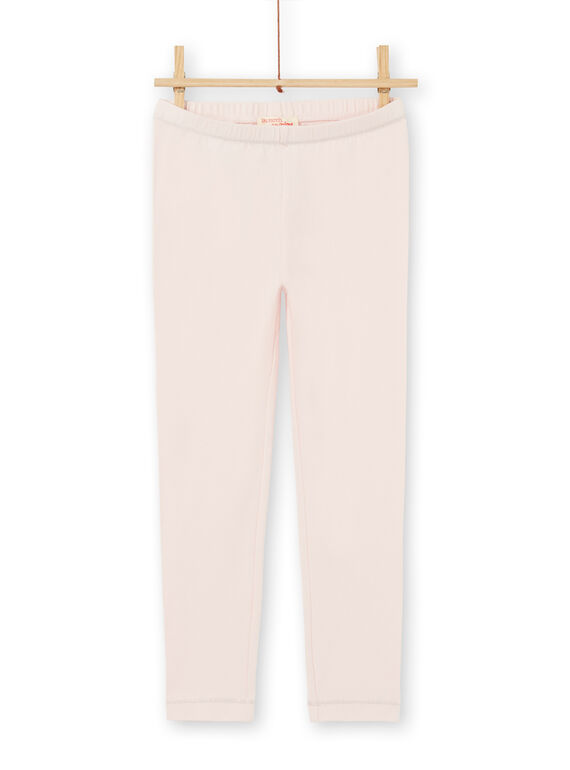 Leggings rosa criança menina LYAJOSLEG2 / 21SI0143CAL307