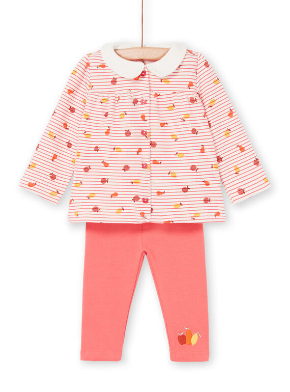 Conjunto conforto Blusa & leggings Bebé menina LINAUENS2 / 21SG09L1ENS318