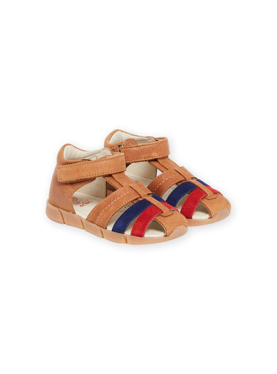 Sandálias camel bebé menino NUSANDBRUNO / 22KK3847D0E804