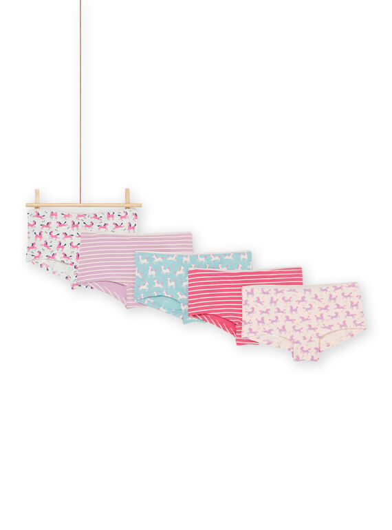 Pack de 5 shorties PEFAHOTSEM1 / 22WH1144SHYJ920