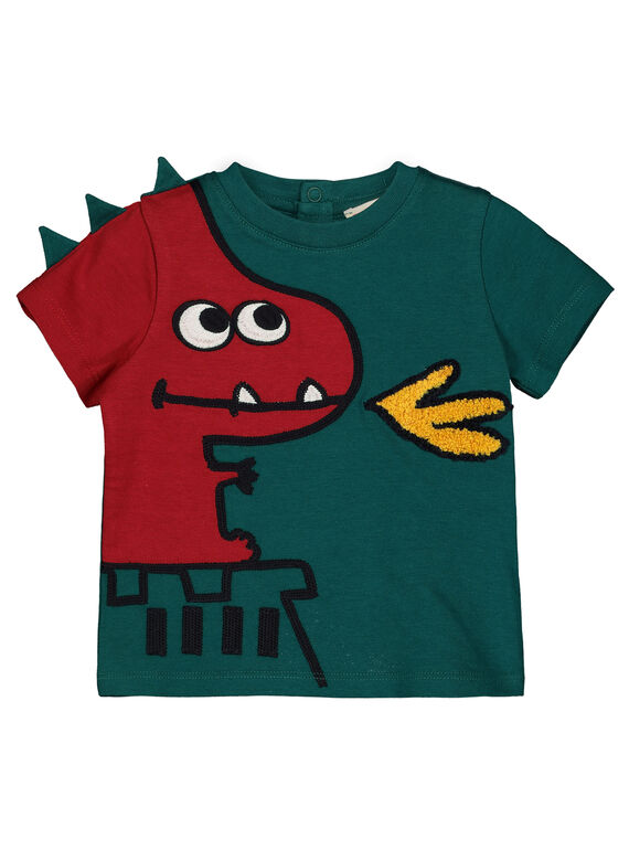 T-shirt de mangas curtas estampado menino GUVETEEEX / 19WG1021TMC608