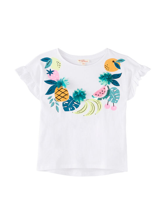 T-shirt Mangas Curtas Branco JAQUATI1 / 20S901R1TMC000