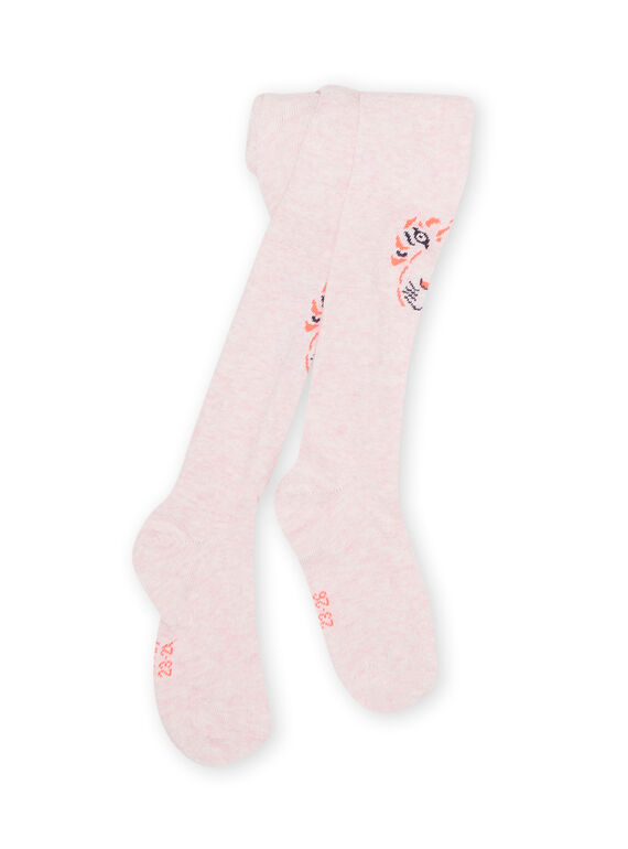 Collants rosas mesclado menina NYAMOCOL / 22SI01N1COLD314