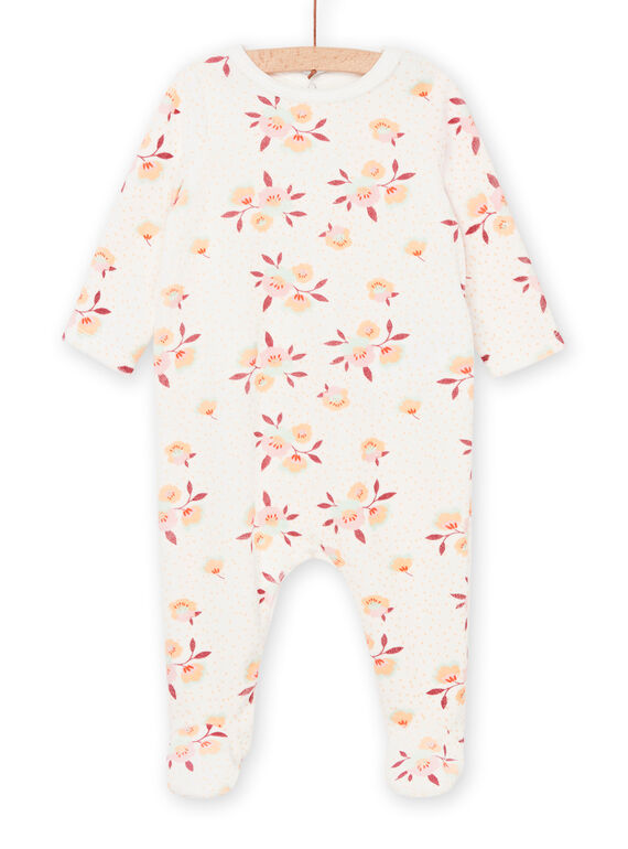 Babygro com estampado de flores REFIGREFLE / 23SH13D5GRE001