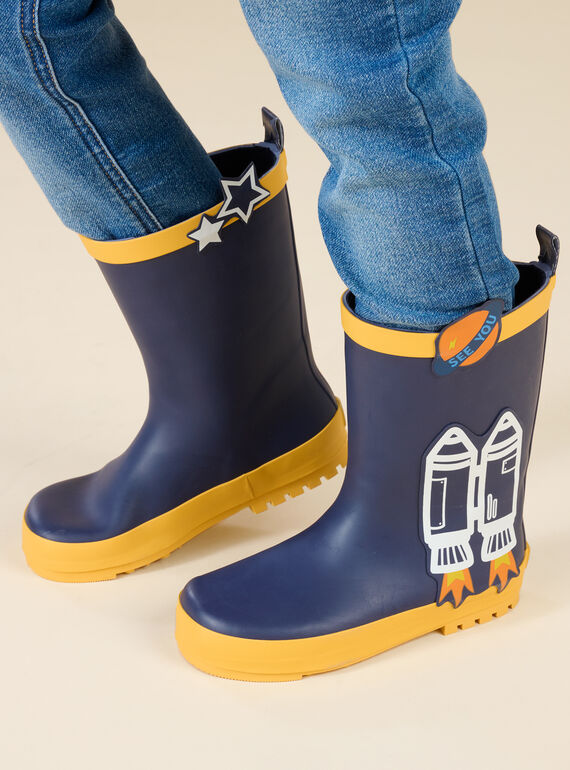 Galochas com estampado de foguetão POPLUISPACE / 22XK3612D0C070