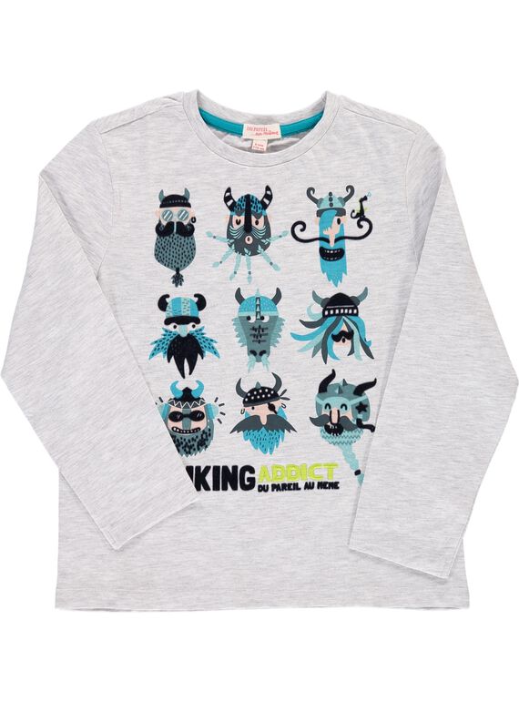 Boy's Viking T-shirt DOGITEE3 / 18W902N3TMLJ906