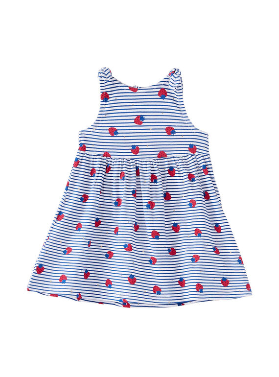 Vestido de praia estampado bebé menina JIPLAROB1 / 20SG09X1ROB000