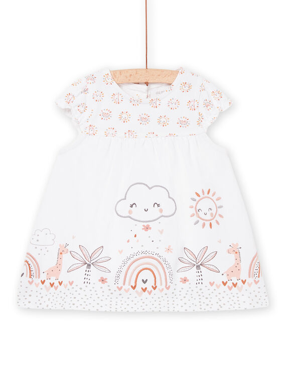 Vestido com estampado fantasia ROU1ROB / 23SF0361ROB000
