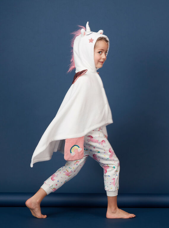 Capa unicórnio criança menina  JEFACAP / 20SH11C2CPE001
