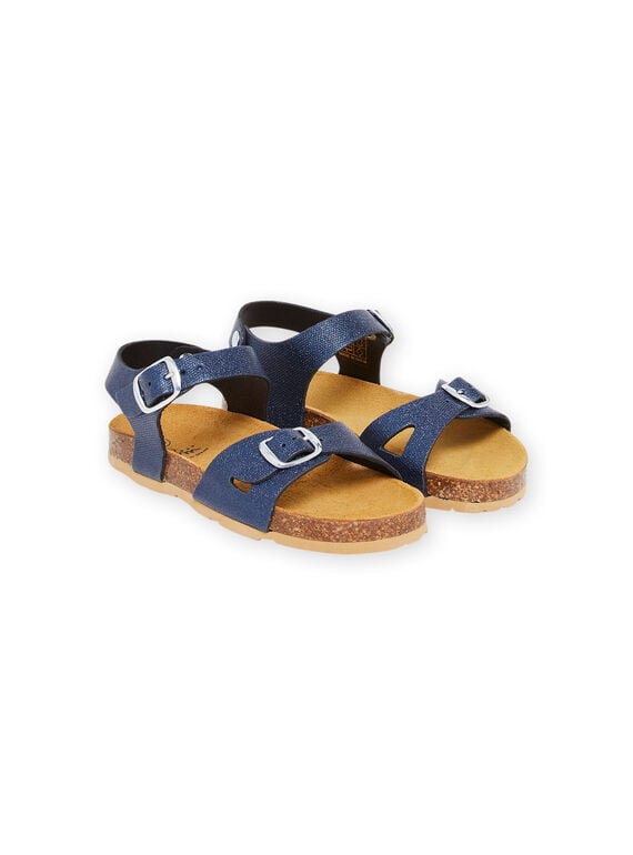 Sandálias azul-marinho menina NANULEA / 22KK3545D0E070