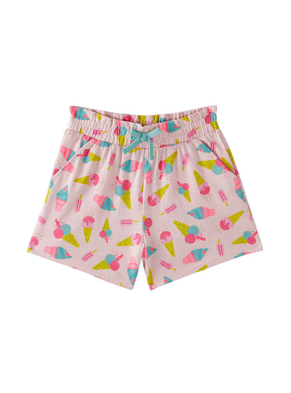 Calções em jersey, estampado gelados JAJERSHORT2 / 20S901T3D30301