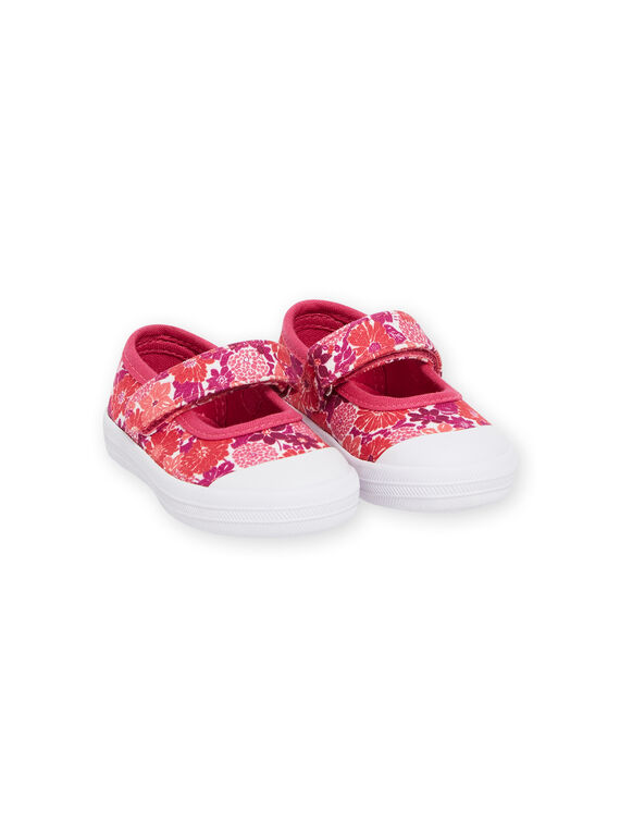 Salomés rosa com estampado florido bebé menina NITOILAOP / 22KK3791D17030