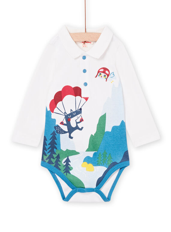 Body com padrão fantasia PUGOBOD / 22WG10O1BOD001