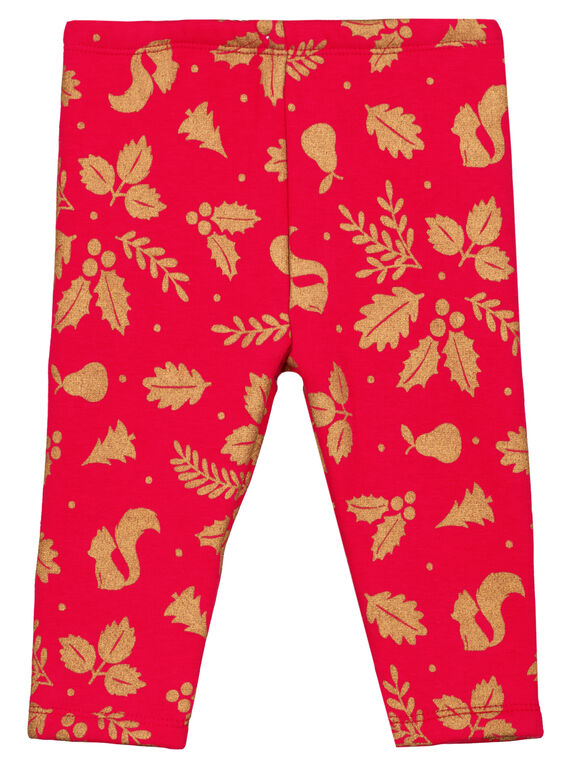 Leggings estampado suave no interior menina GINOPAN / 19WG09V1PANF521