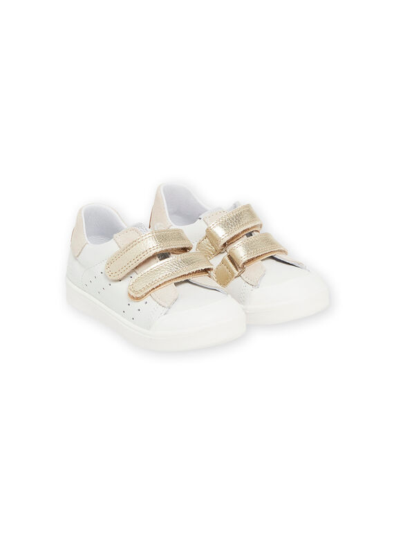 Sapatilhas branco em couro RIBASRENATA / 23KK3722D3F000