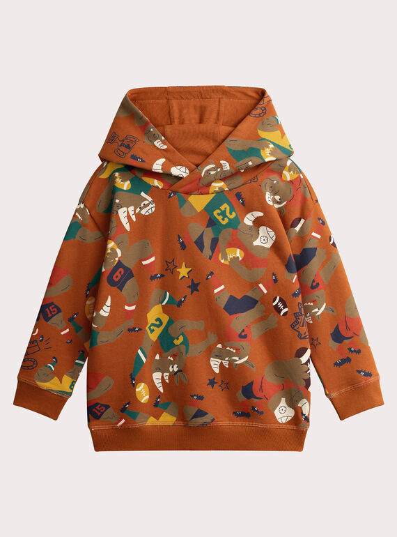 Sweatshirt laranja VOKOSWE / 24W90231SWEF519