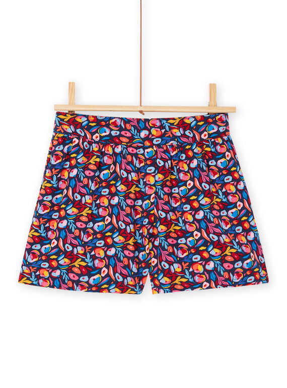Calções multicolor com estampado florido RAJUNSHORT / 23S901U1SHOC243