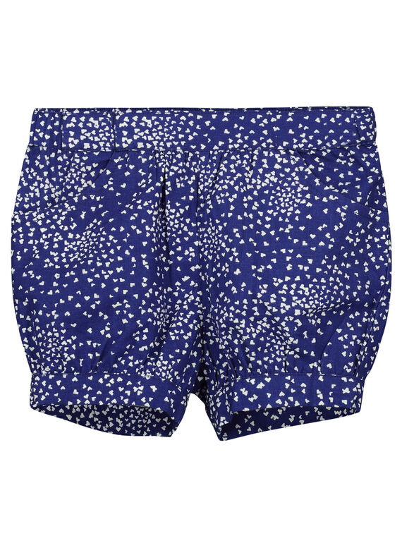Calções estampado de algodão bebé menina FINESHO / 19SG09B1SHO703