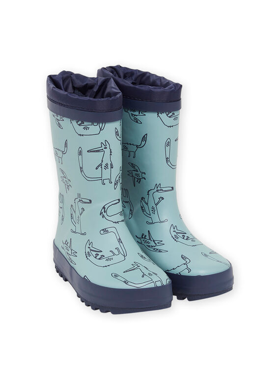 Galochas com estampado de raposa POPLUIFOX / 22XK3611D0CC218