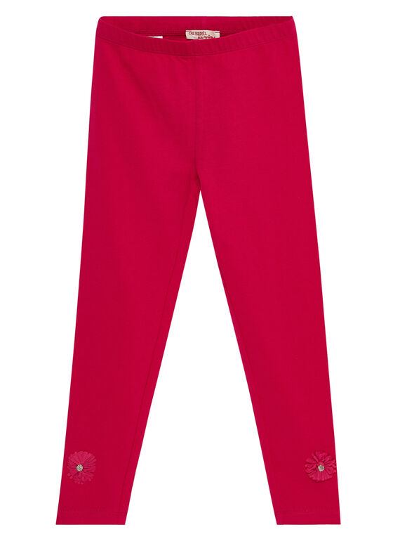 Leggings liso com flores JYAWELEG1 / 20SI0192CAL304