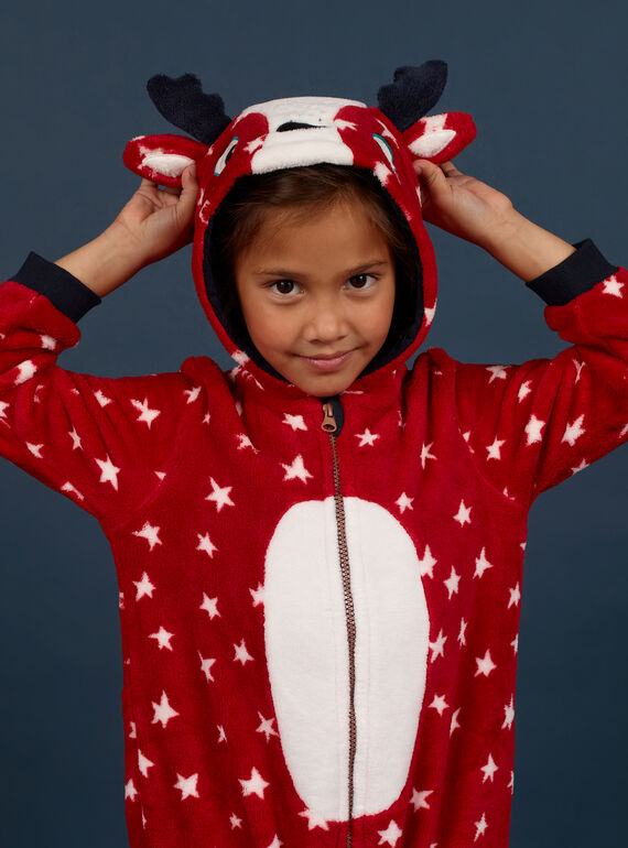 Sobrepijama rena de Natal com estampado de estrela MEMISURNO / 21WH12F1D4S505